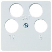 Pokrywa gniazda RTV - SAT B.Kwadrat/B.7/Q.x Berker 148409