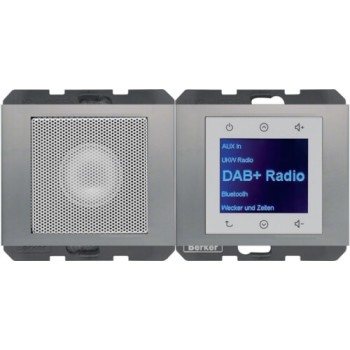 Radio Touch DAB+ z głośnikiem K.1/K.5 Berker