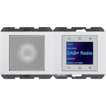 Radio Touch DAB+ z głośnikiem K.1/K.5 Berker