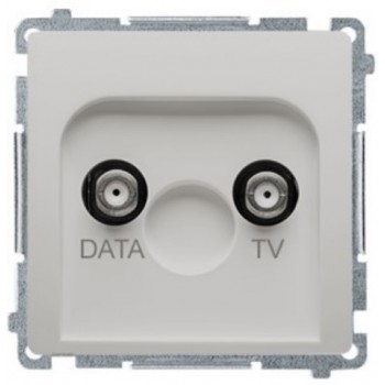 Gniazdo antenowe DATA-TV Simon Basic BMAD1.01/43