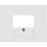 Płytka czołowa do gniazda głośnikowego i gniazda ładowania USB K.1/K.5 Berker 10357009