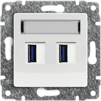 Ładowarka USB podwójna 2x 5V/2A